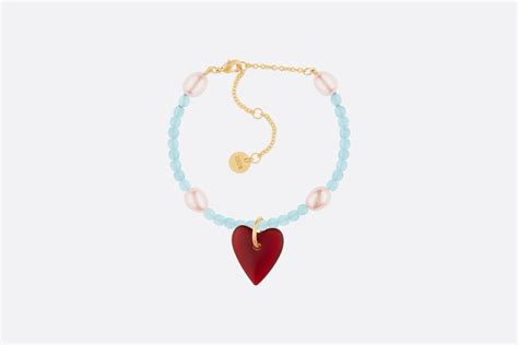 dior poesy|Dior Poesy Heart Bracelet .